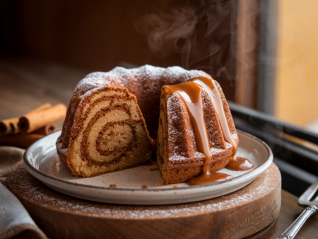 עוגת קינמון ב 10 דקות