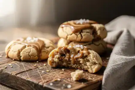 עוגיות טחינה 3 מרכיבים