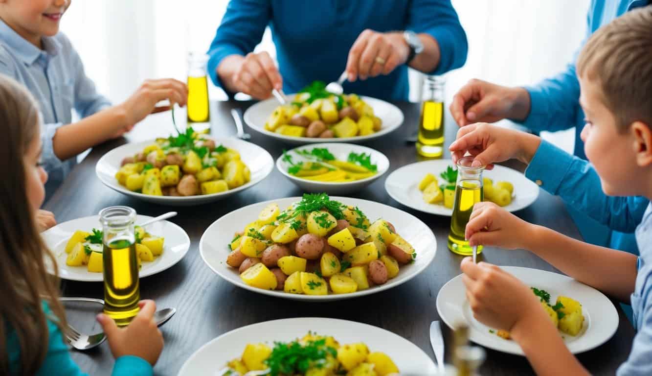 סלט תפוחי אדמה ערבי