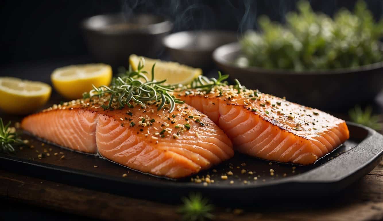 סלמון דיאטטי בתנור