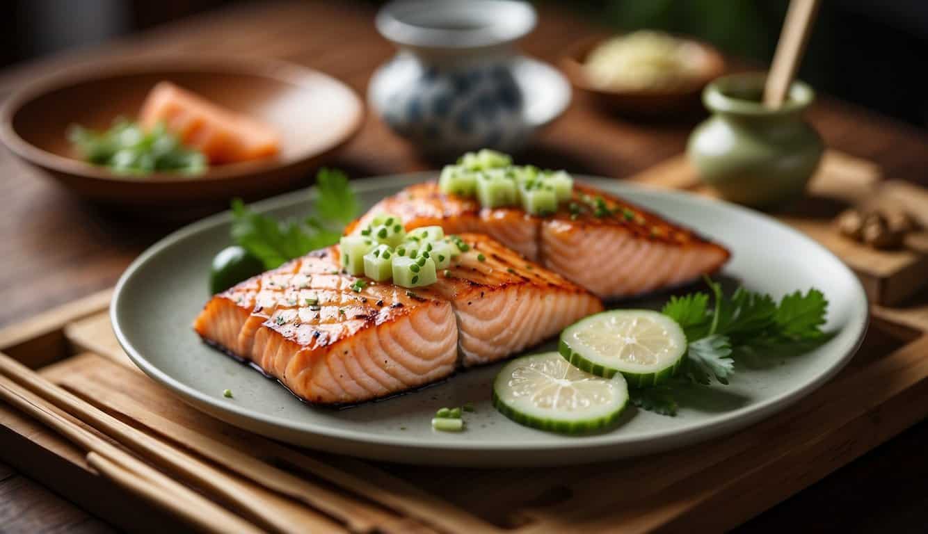 מתכון לסלמון בסגנון יפני