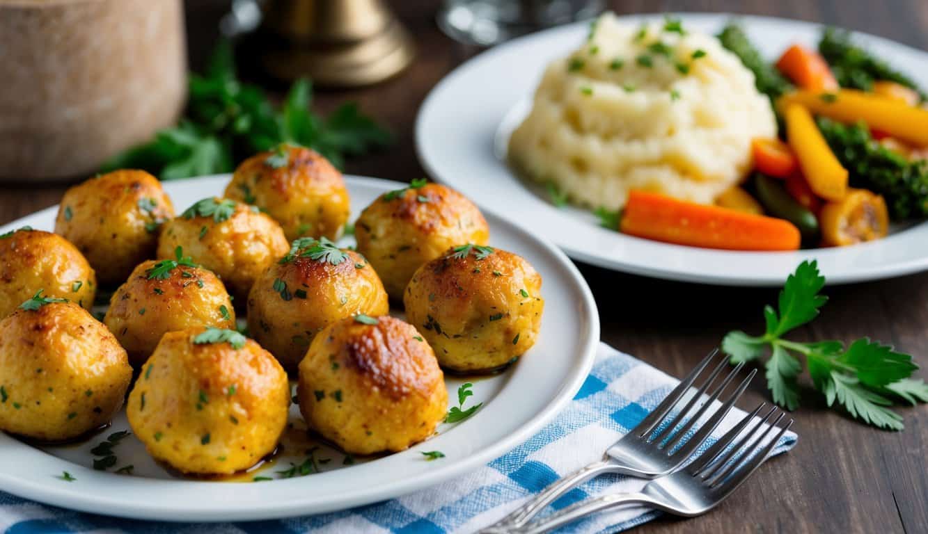קציצות עוף פולניות