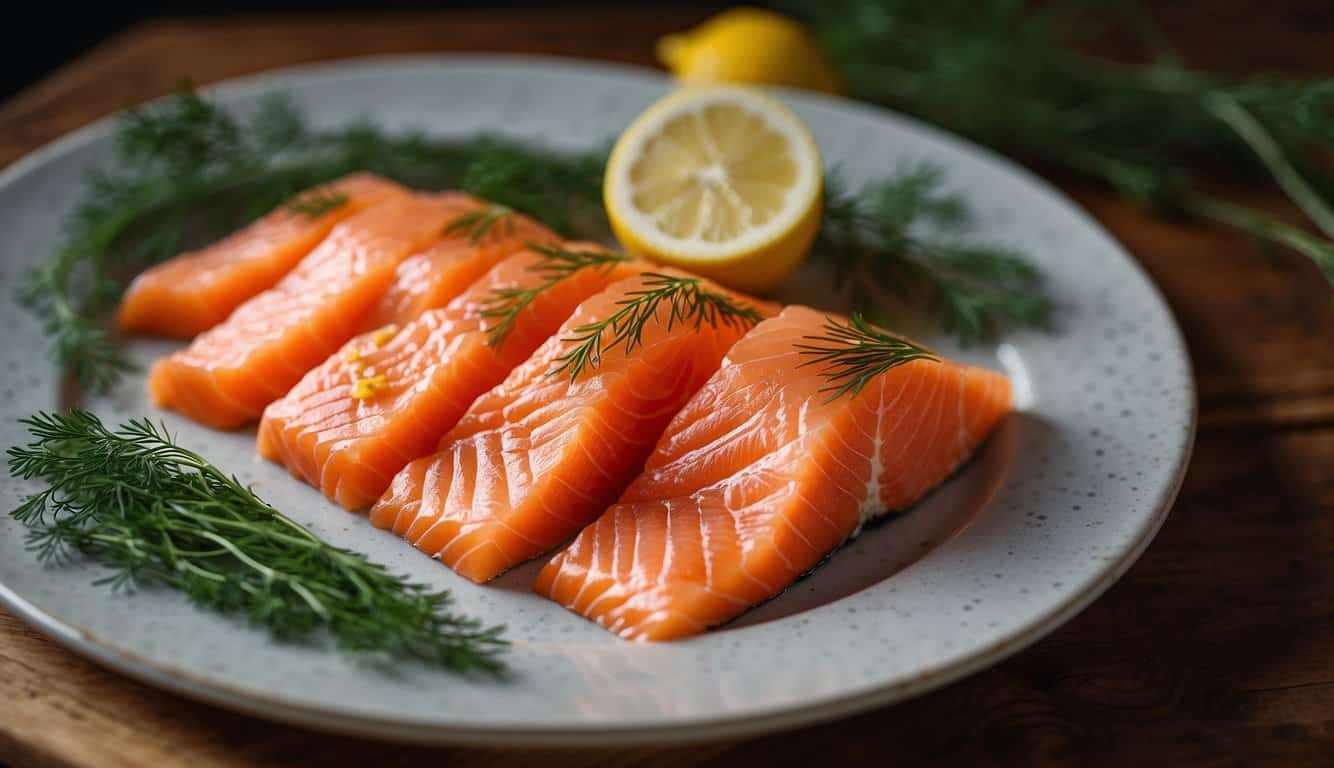 סלמון כבוש ללא סוכר