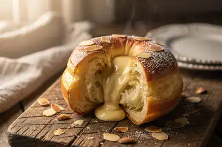 בריוש קרם שקדים