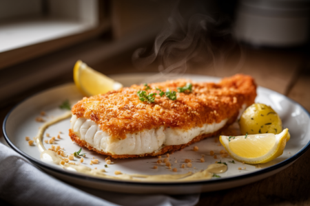 שניצל דג אמנון בתנור