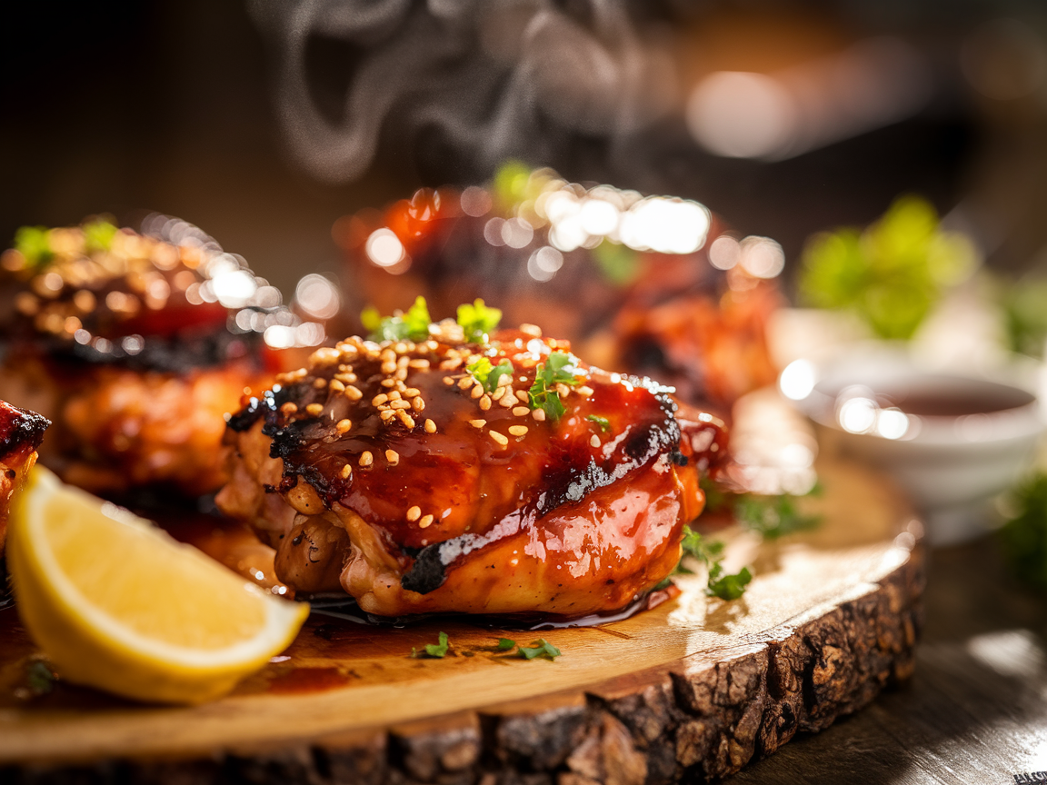 פרגית ברוטב ברביקיו