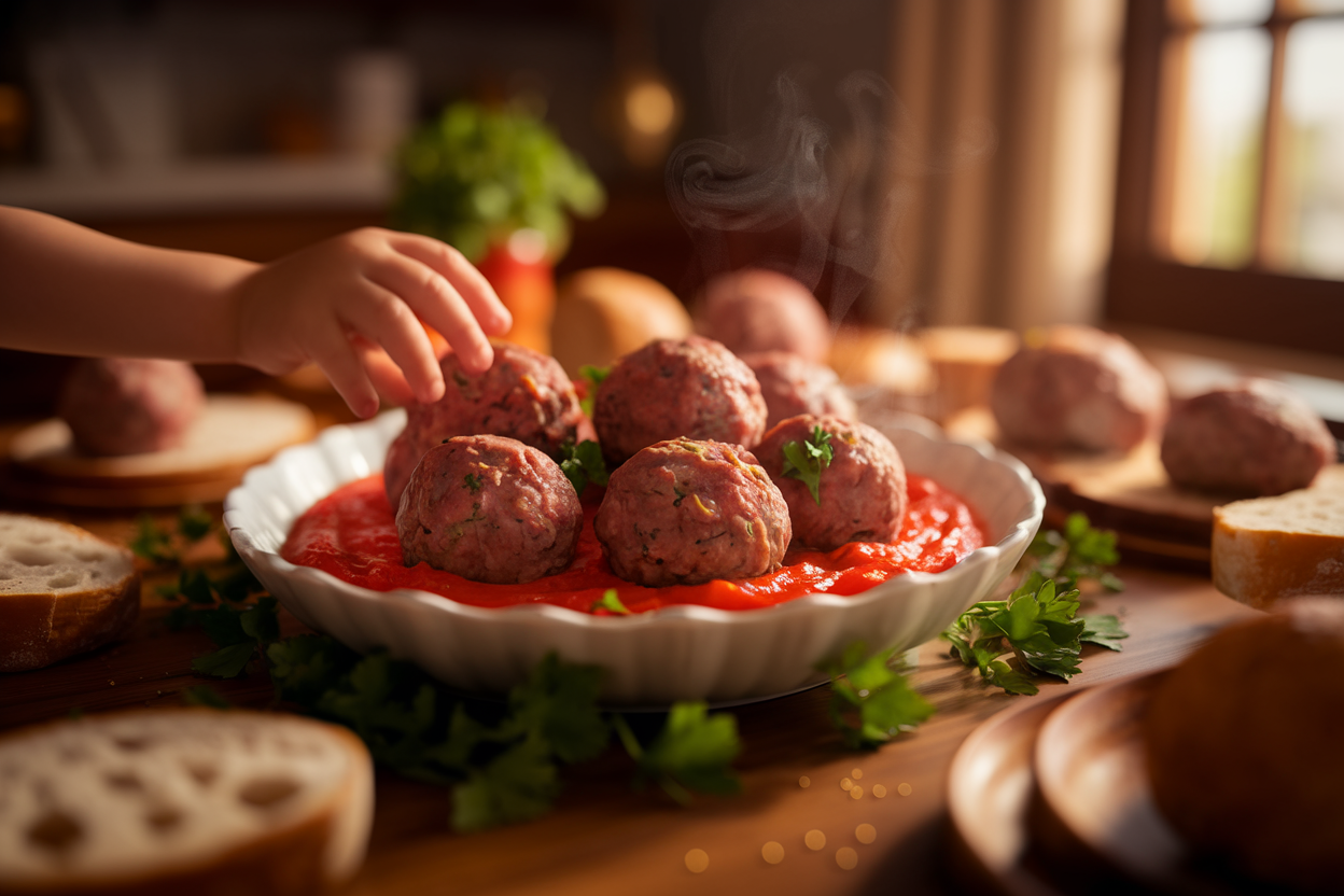 קציצות בקר לילדים