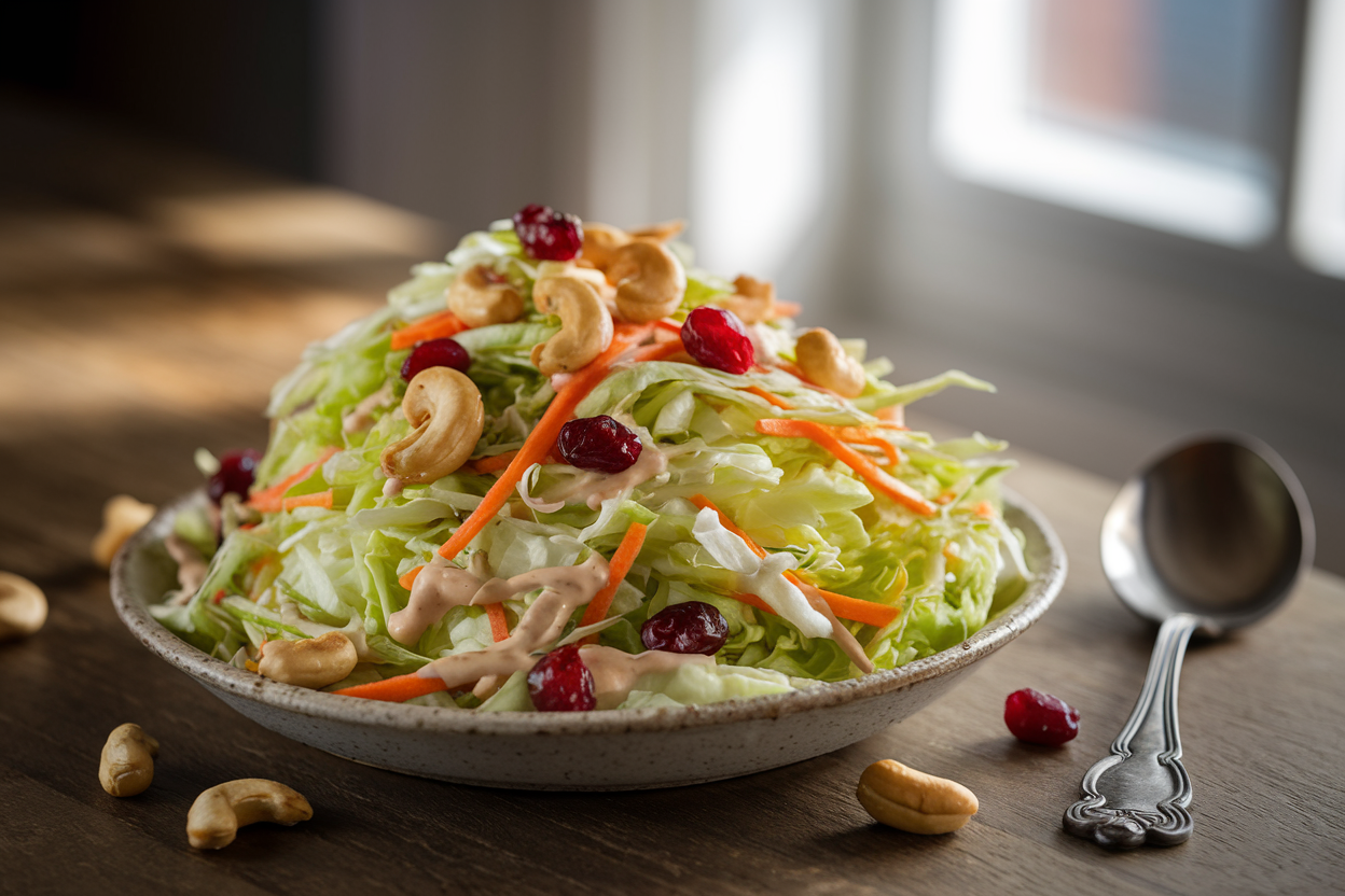 סלט כרוב וקשיו