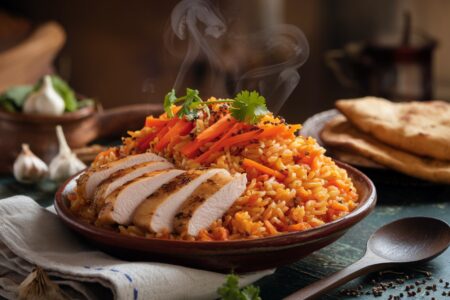 אושפלו עם חזה עוף