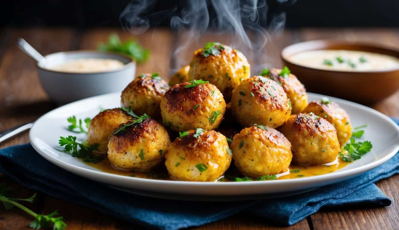 קציצות עוף עם במיה