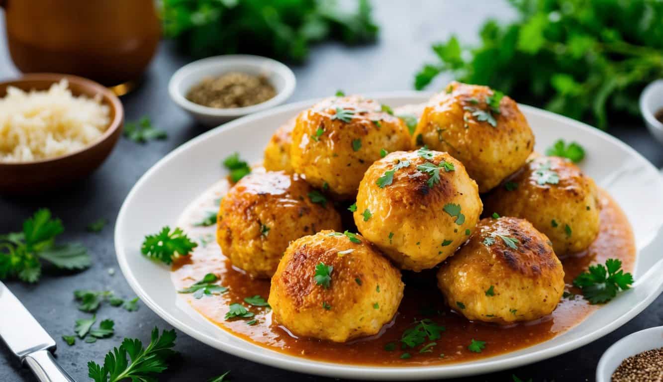 קציצות עוף עם זיתים