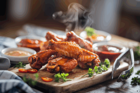 זמן בישול כנפיים