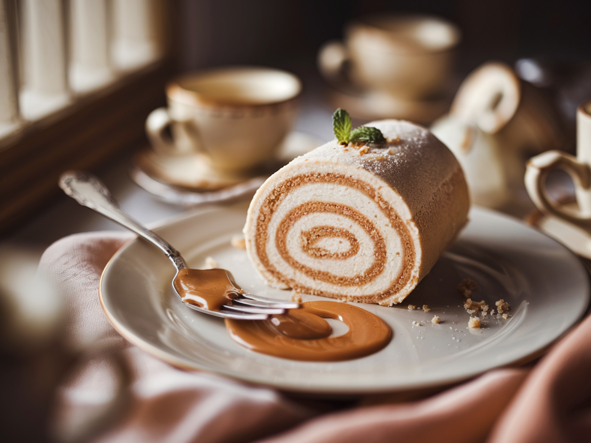 עוגת ריבת חלב רולדה