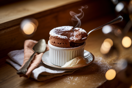 הכנת סופלה שוקולד