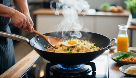 אורז סיני עם ביצה