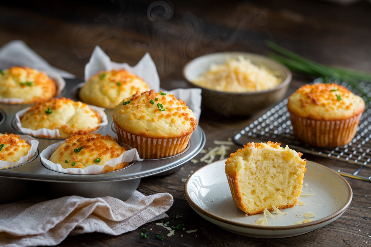 מאפינס גבינות ללא גלוטן