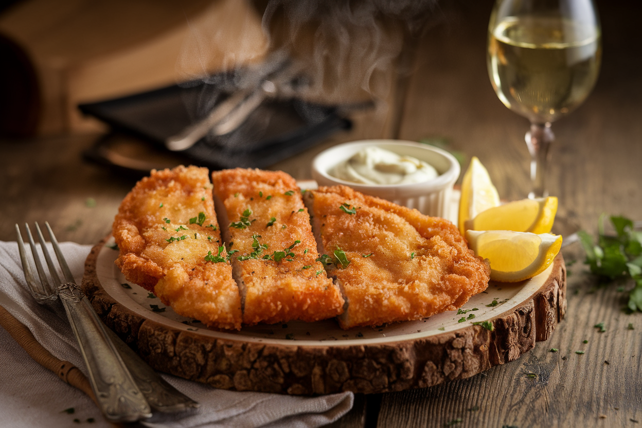 שניצל חזה אווז