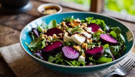 סלט סלק יווני