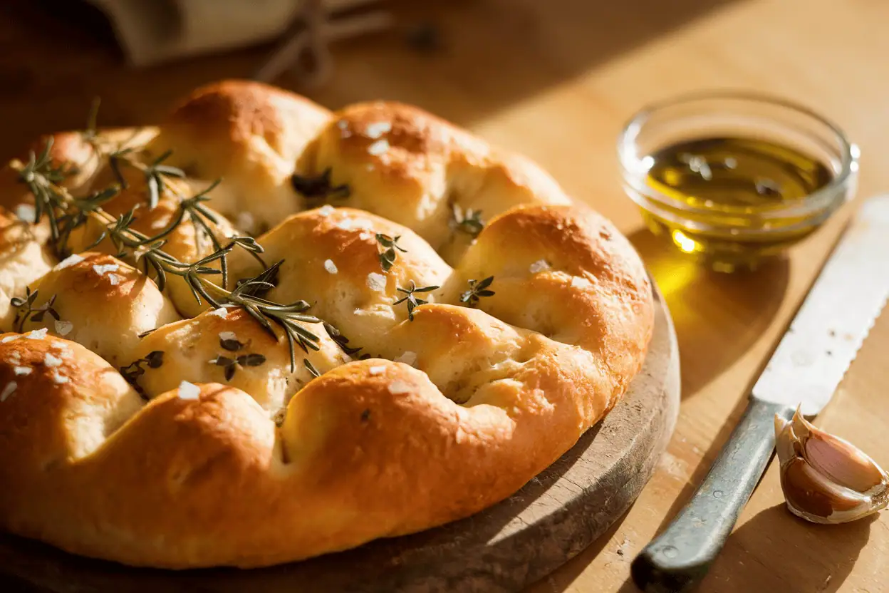 חן במטבח פוקאצ ה