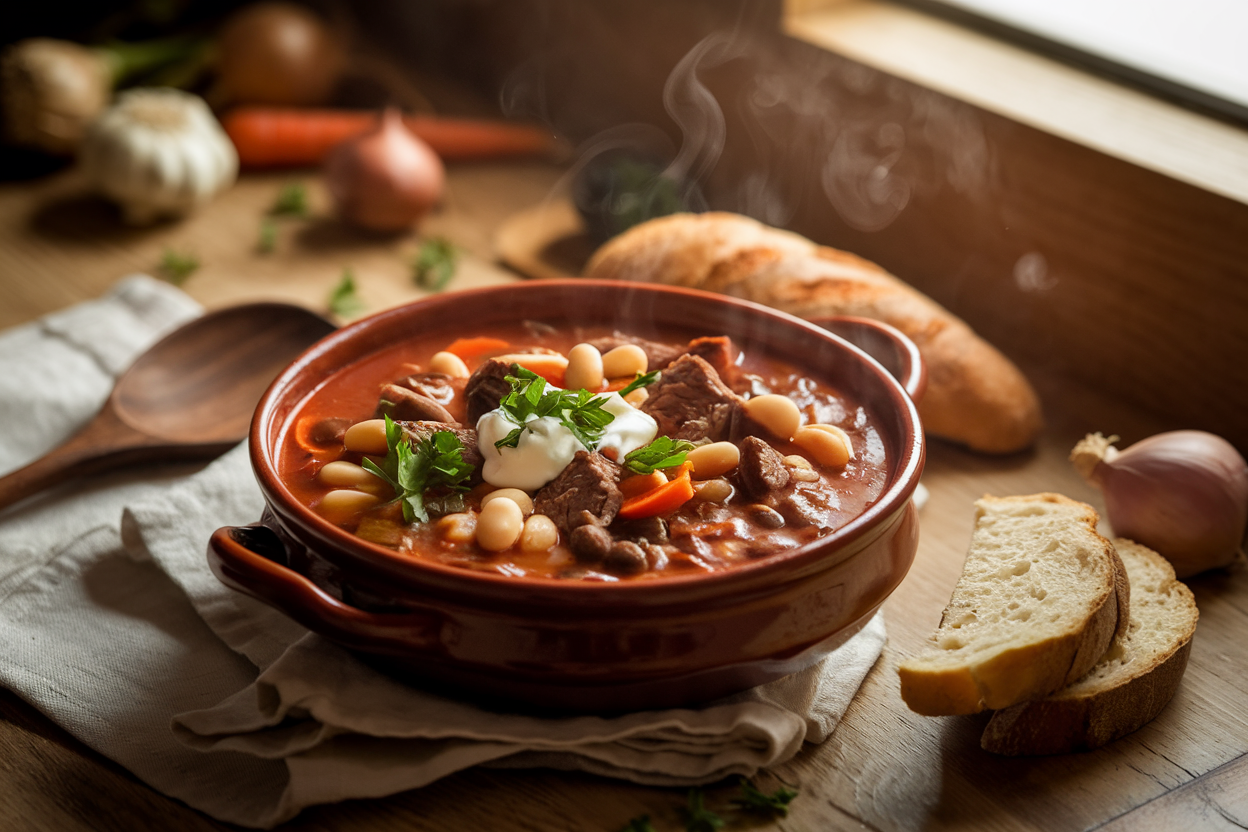 מרק שעועית הונגרי