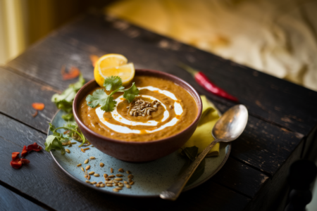 מרק עדשים הודי