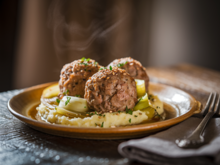 קציצות פרסה עם בשר