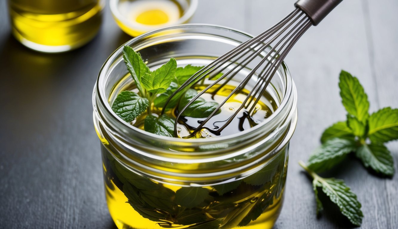 רוטב ויניגרט נענע