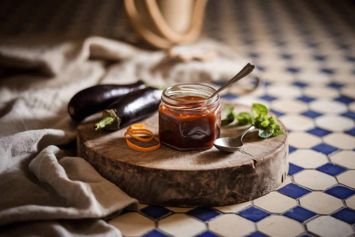 ריבת חצילים קטנים מרוקאית