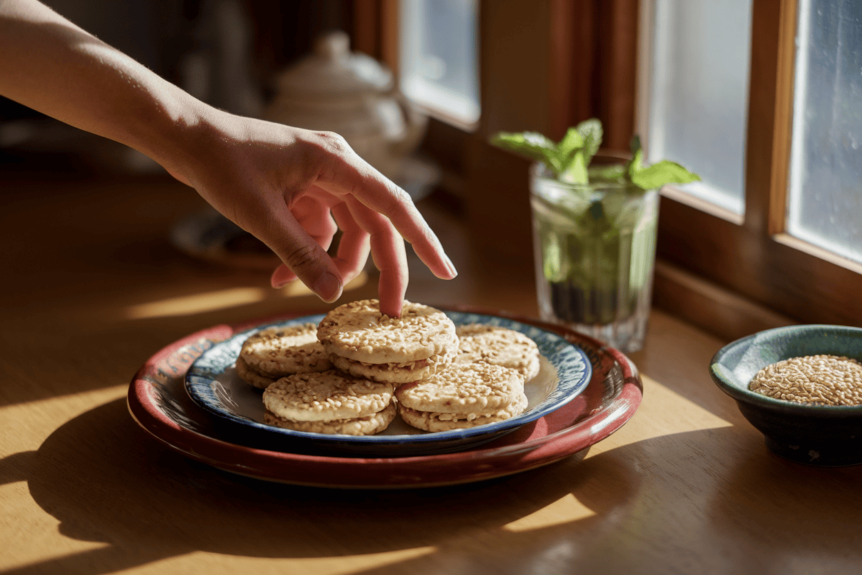 עוגיות סומסום מרוקאיות