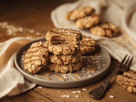 עוגיות קוואקר טחינה
