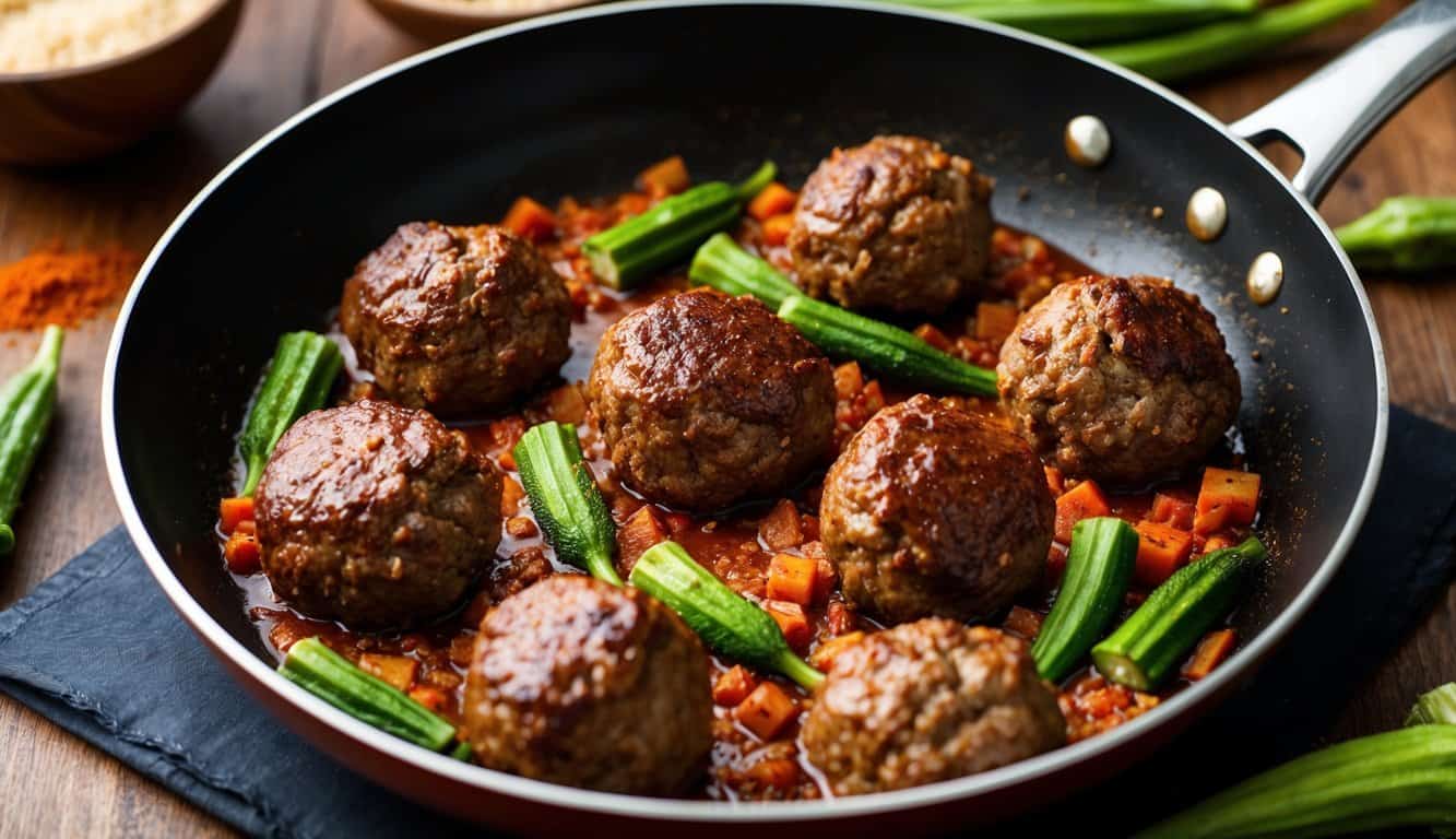 במיה עם קציצות