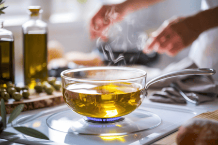 טמפרטורת הרתיחה של שמן זית