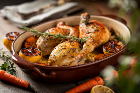 פרגיות בתנור מתכון