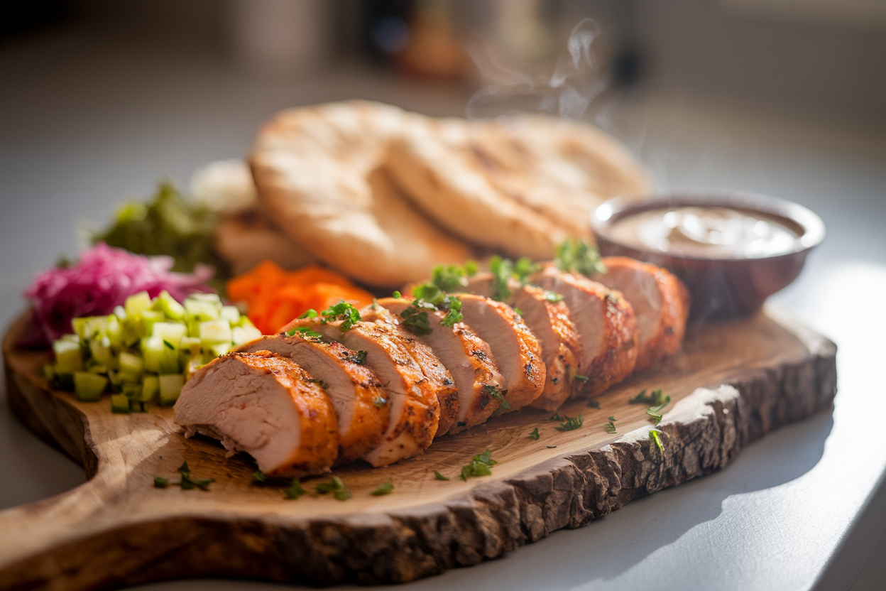 שווארמה בתנור מתכון