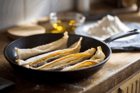 הכנת עלי בוריק