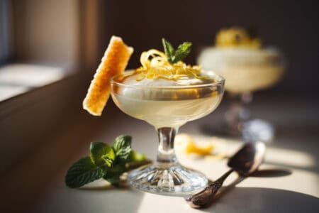 מוס לימון מהיר