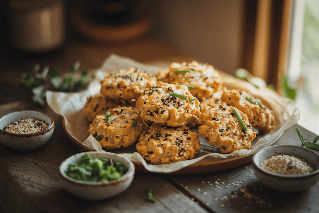 עוגיות מלוחות טבעוניות