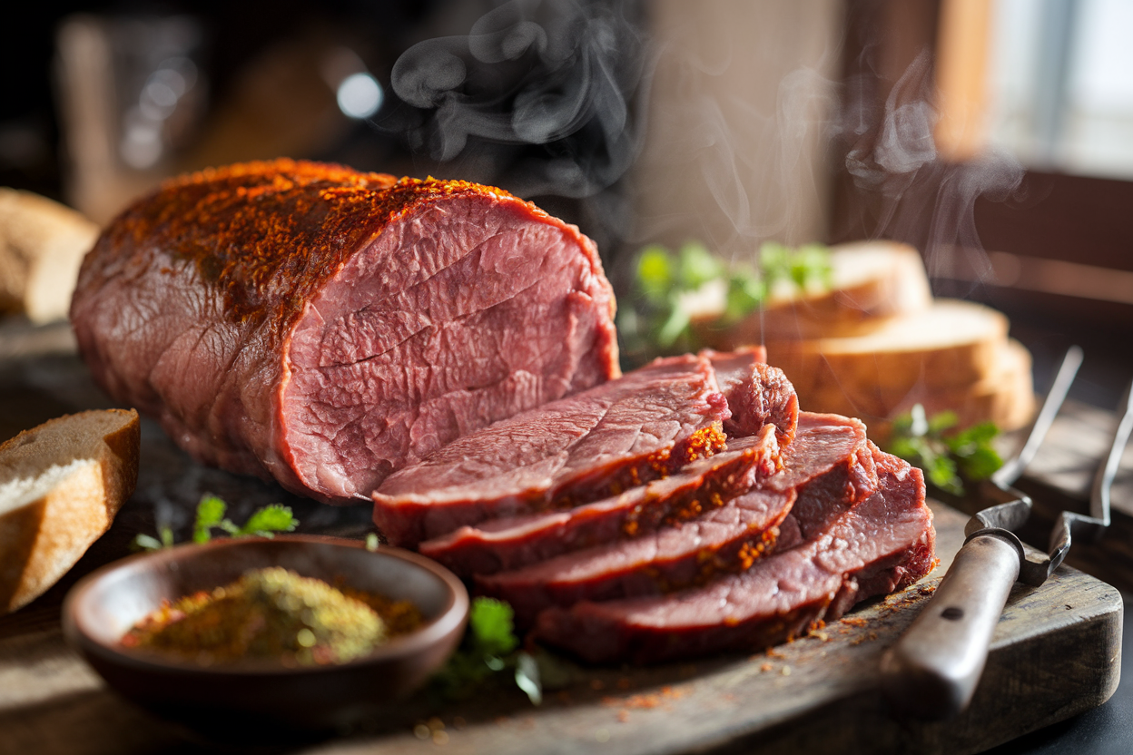 לשון בקר מעושנת