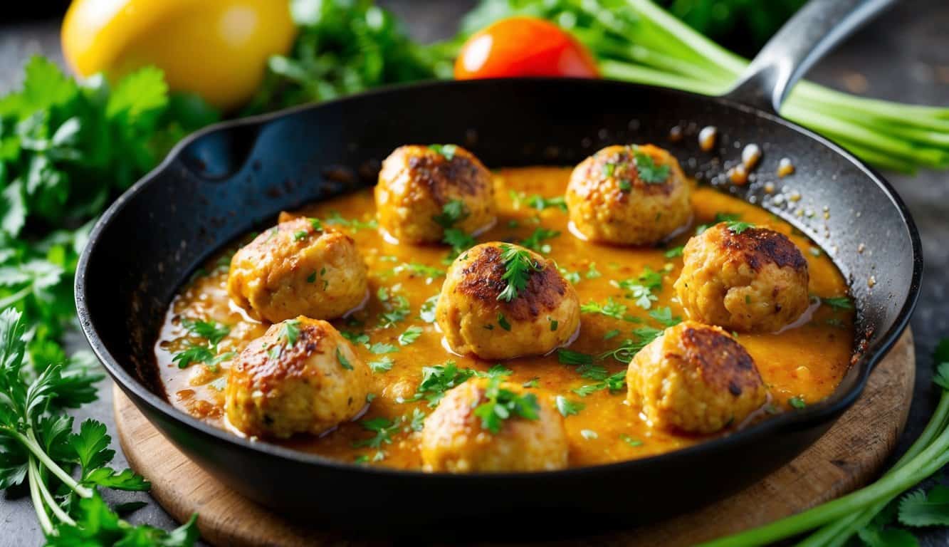 קציצות עוף חמוצות