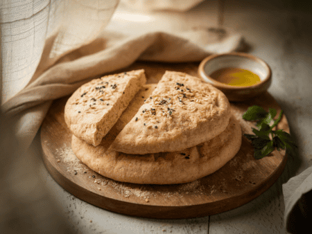 פיתה כוסמין מתכון