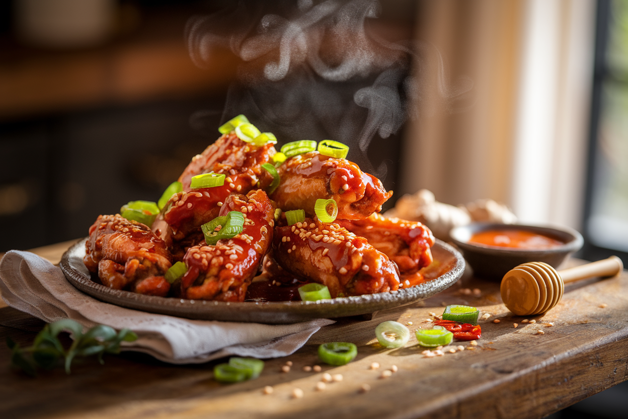 כנפיים ברוטב צילי מתוק