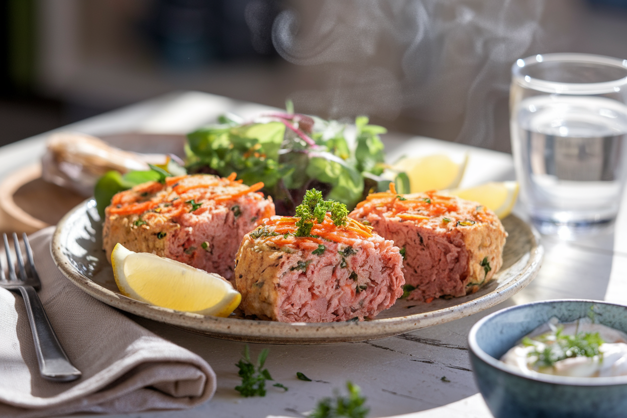 קציצות טונה עם גזר