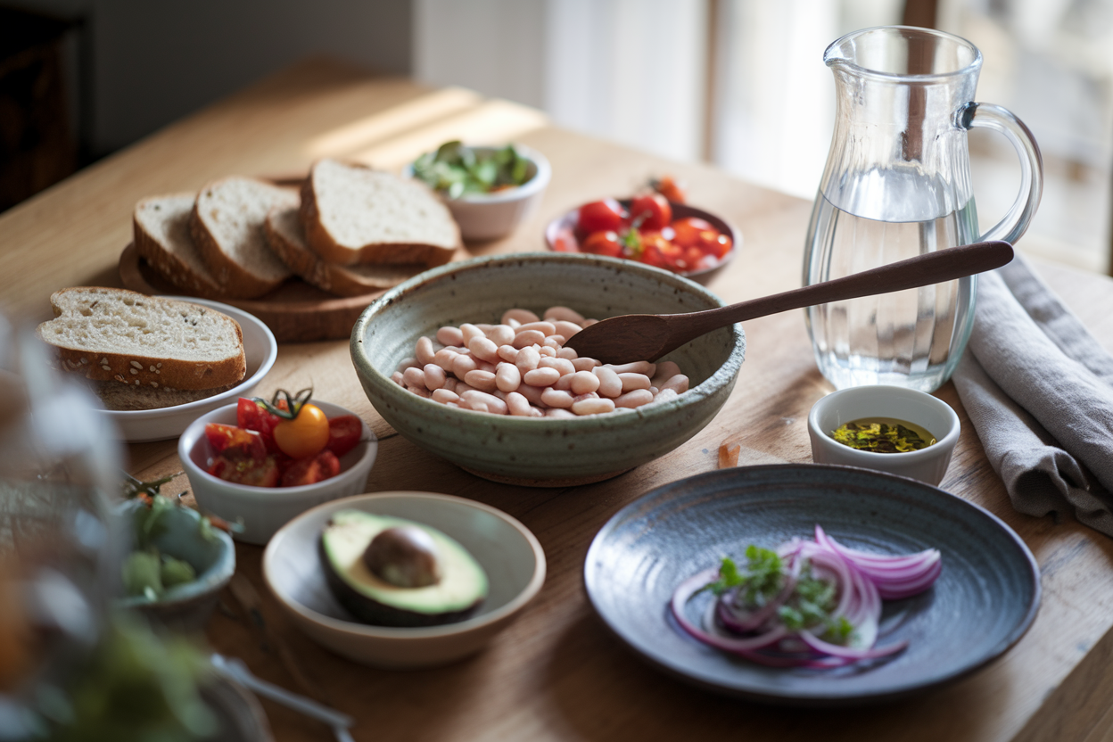 האם שעועית לבנה זה פחמימה