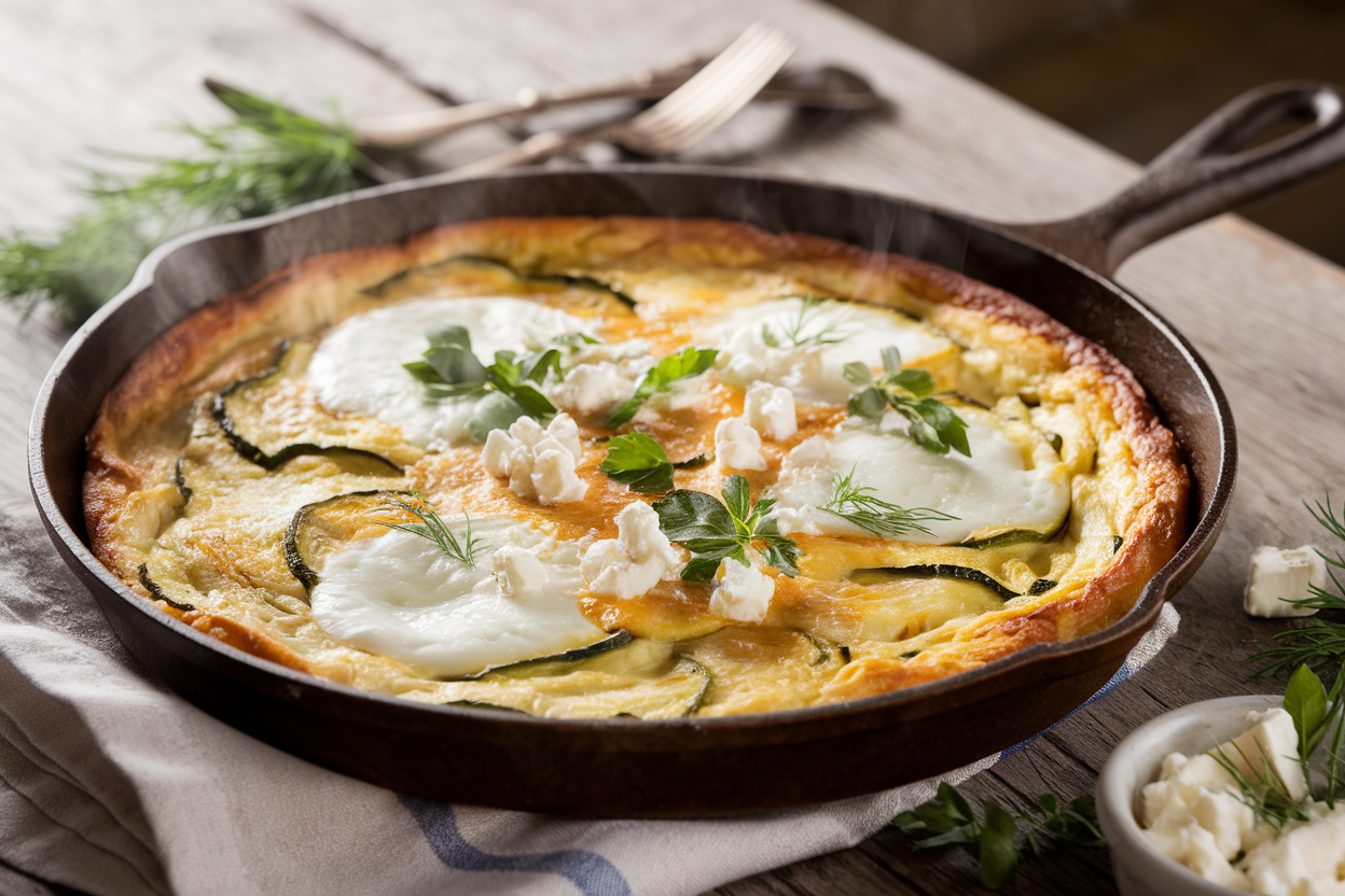 פריטטה עם קישואים