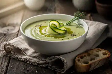 מרק עם קישואים