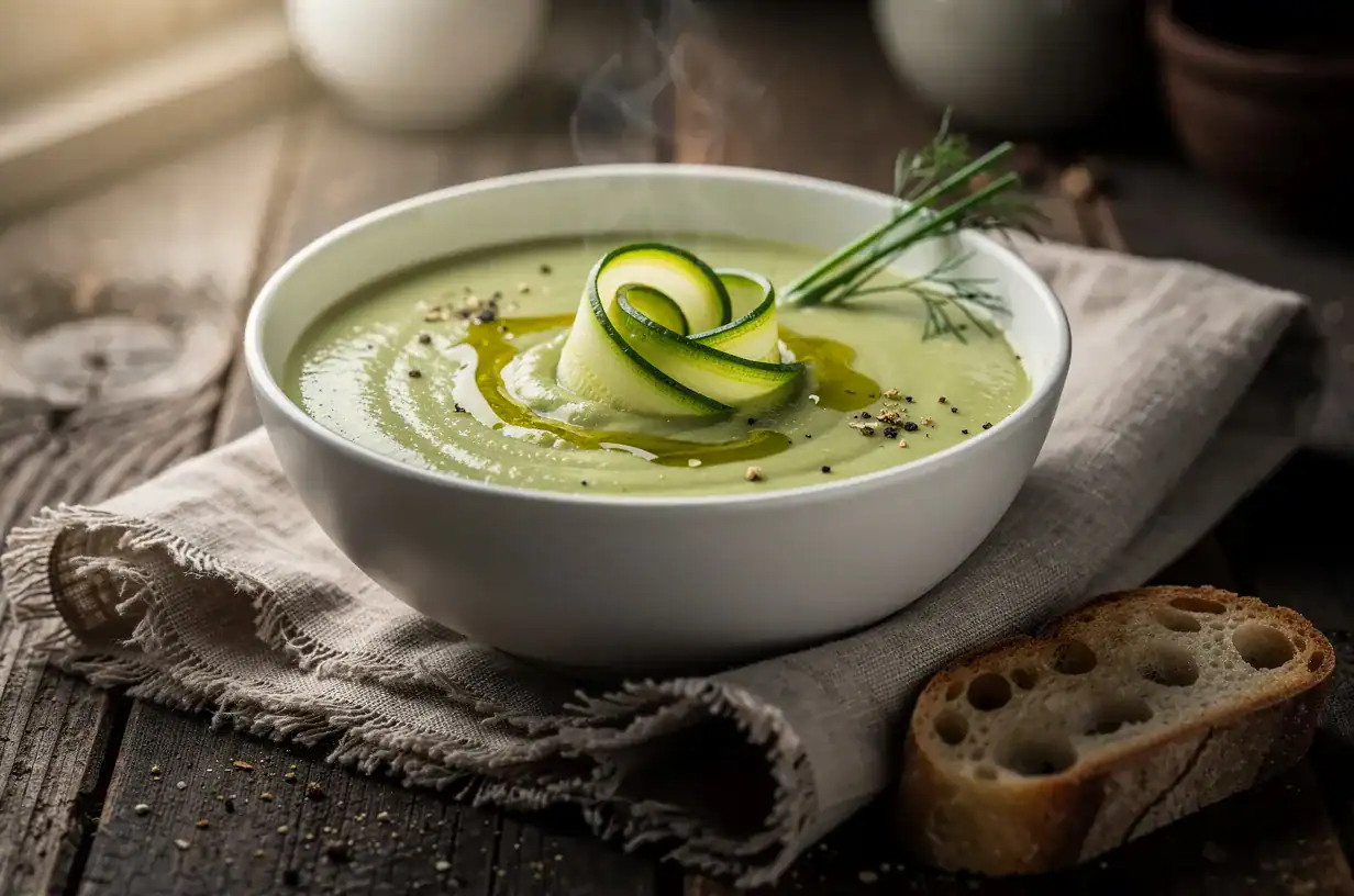 מרק עם קישואים